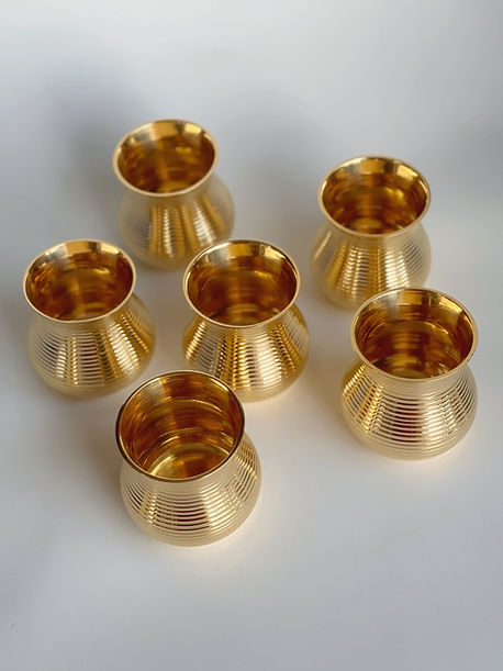 Brass Glass Set| Easycraft