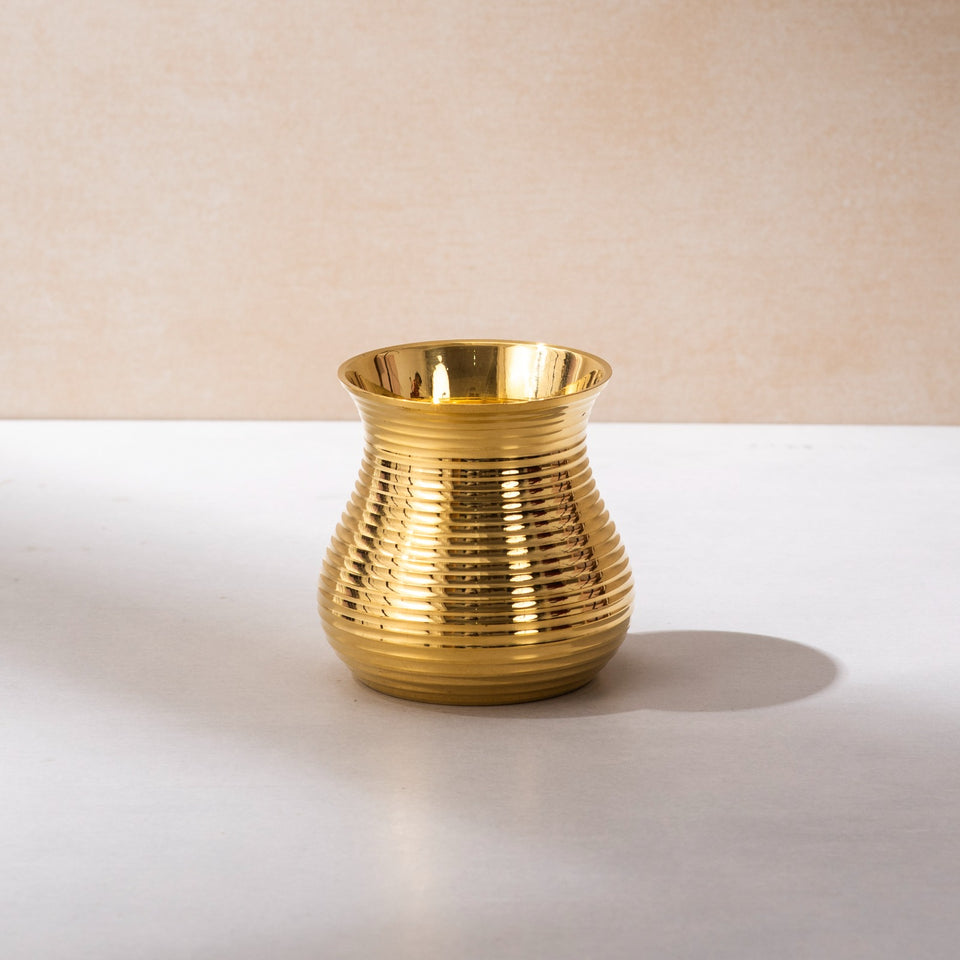 Brass Water Glass