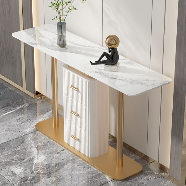 Console Table With Drawers