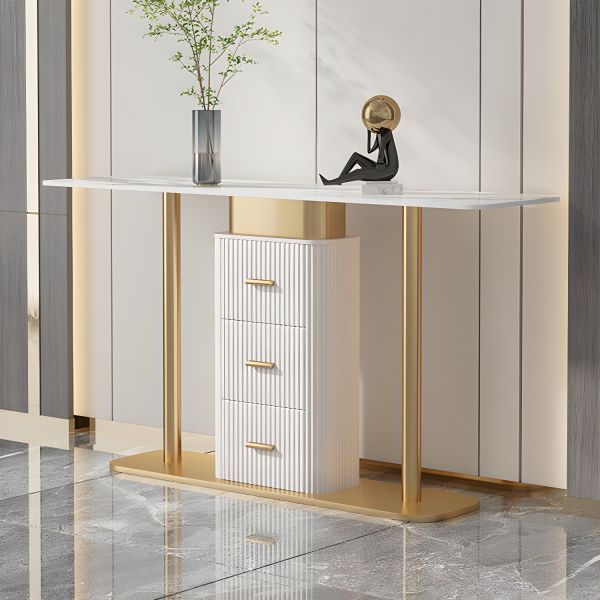 Console With Drawers