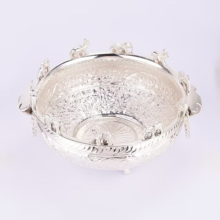 German Silver Urli | Brass Urli