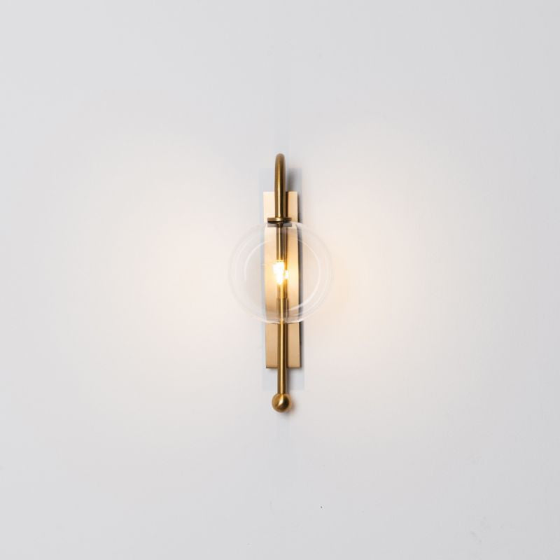 Gold Glass Wall Lamp | LED Wall Light