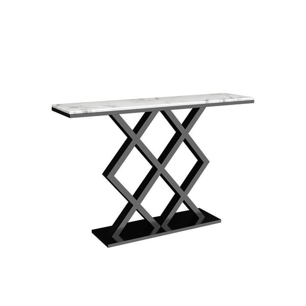 marble console table