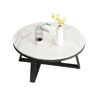 Marble Coffee Table Black