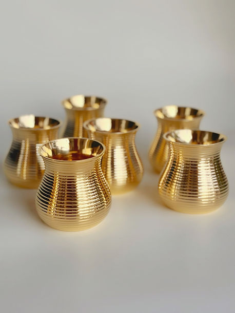 Brass Glass Set| Easycraft