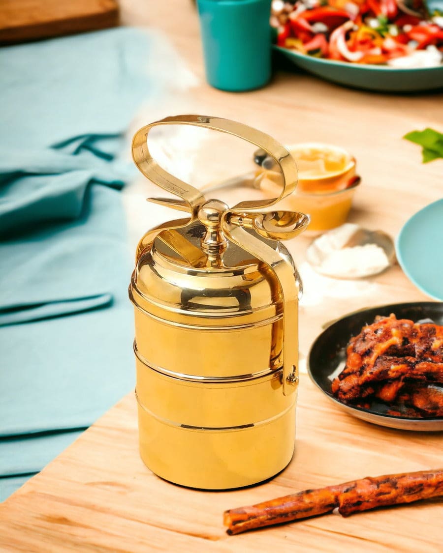 Brass Tiffin Box