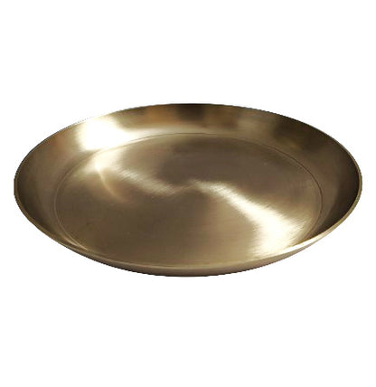 Easycraft Kansa Thali | Bronze Thali