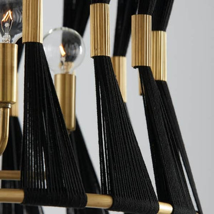 Twist Chandelier Black | Chandelier