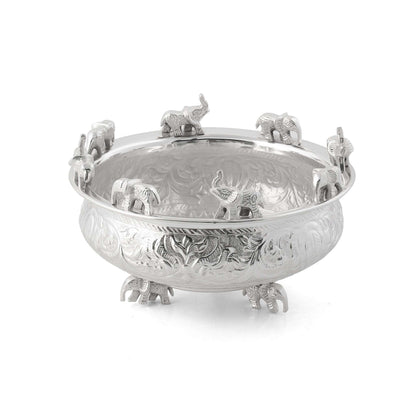 German silver urli bowl