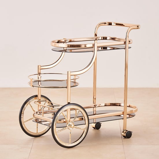 Glass Shelve Trolley