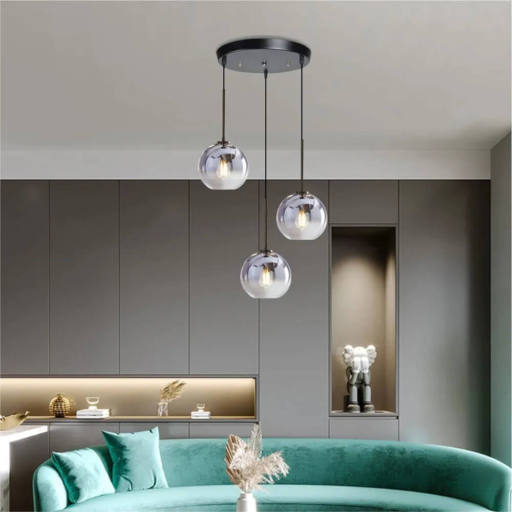 glass dome ceiling light