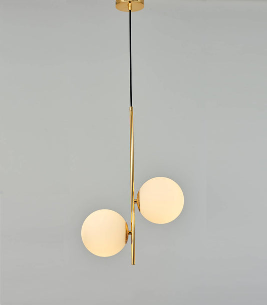 Glass suspension light