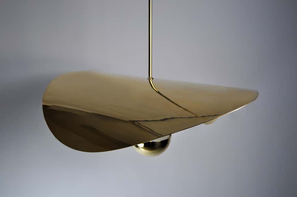 Gold Pendant Light