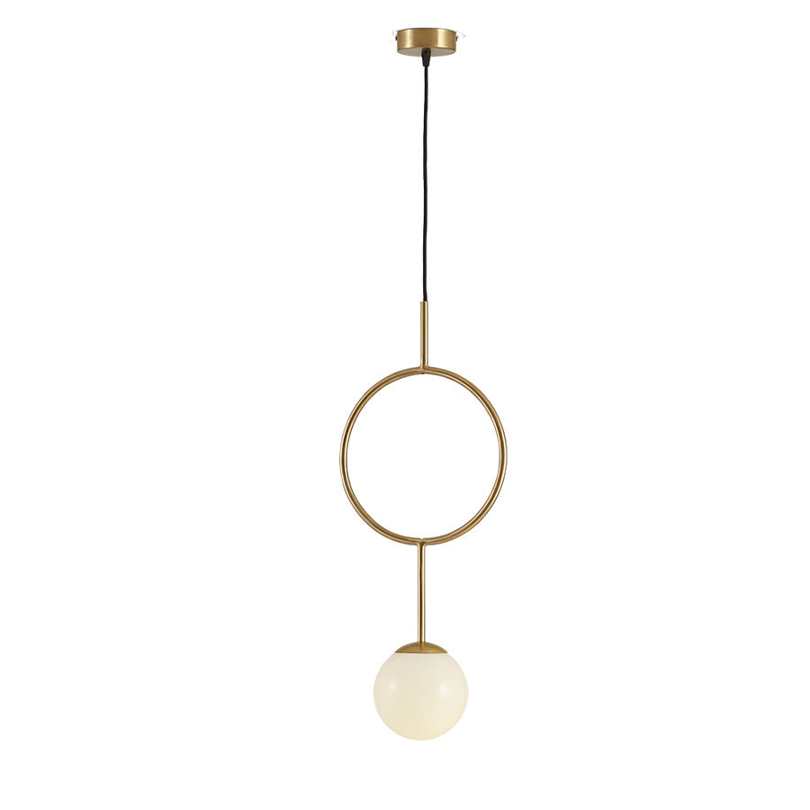 Gold Platted Hanging Light