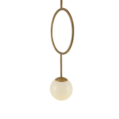 Gold Platted Hanging Light