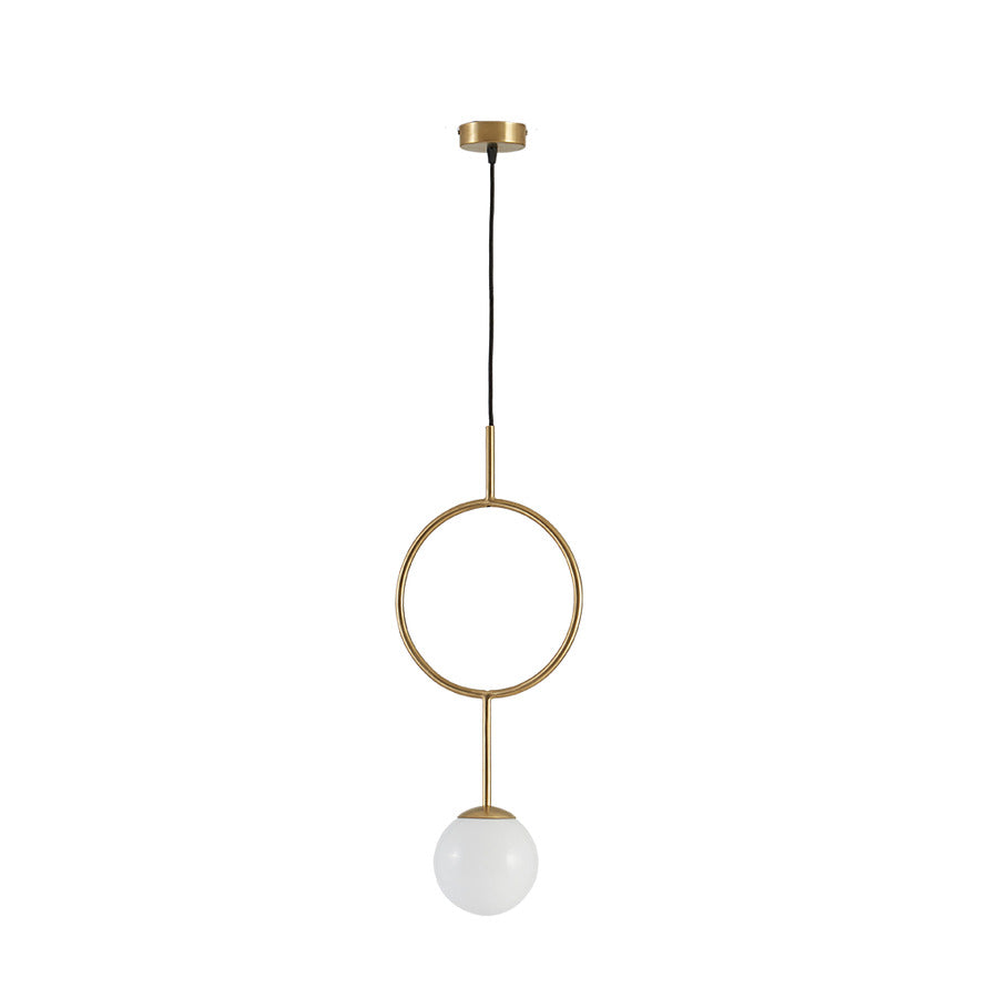 Gold Platted Hanging Light