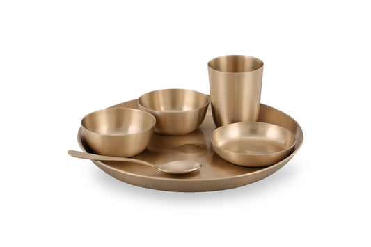 Easycraft pure kansa thali set