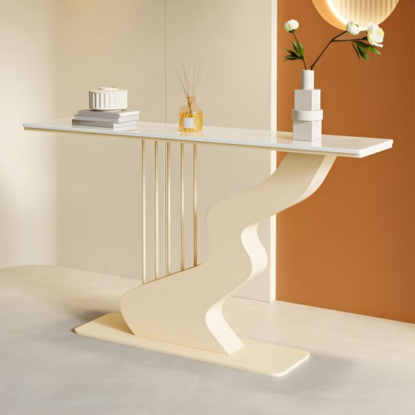 Marble Top Console Table