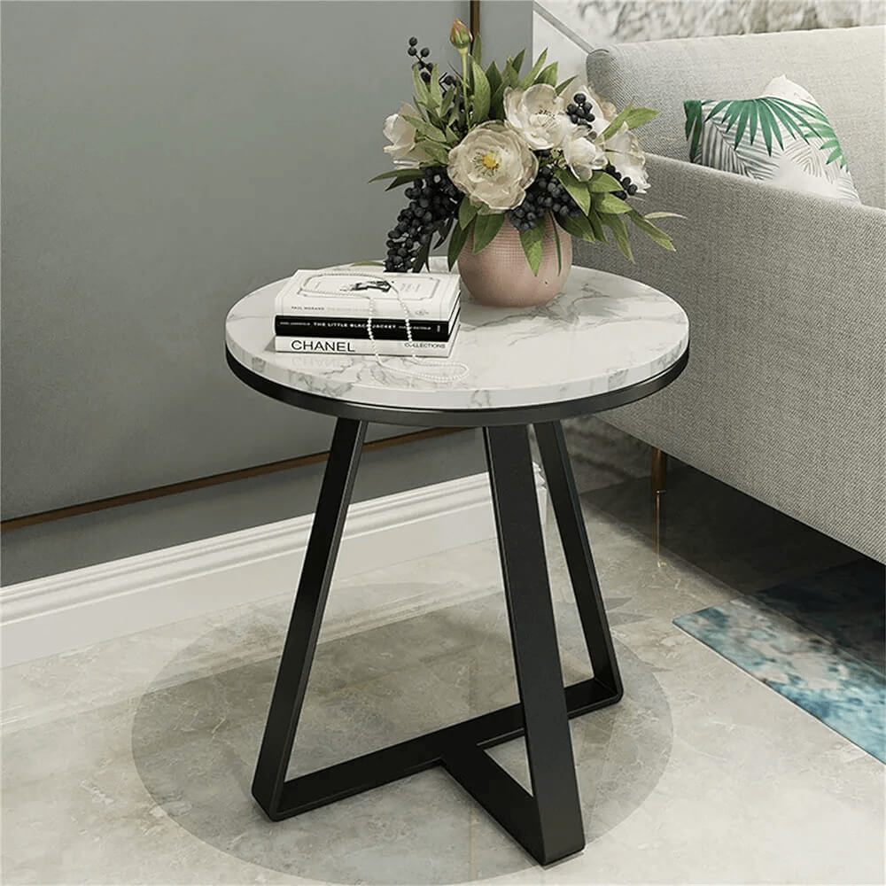 black end table