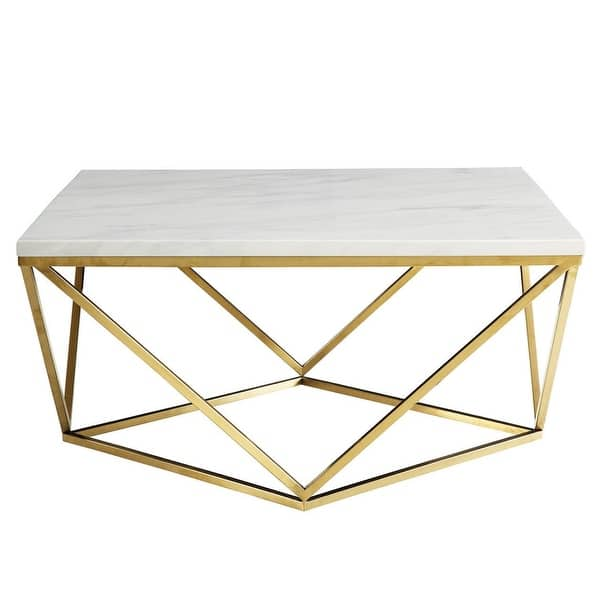 Geometric Design Coffee Table