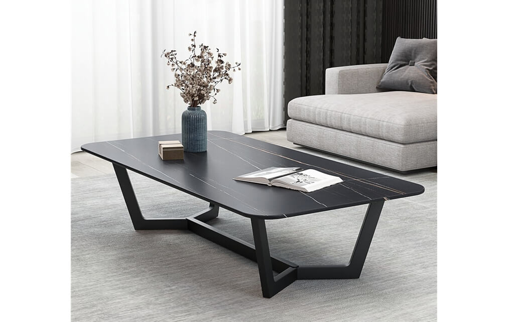 Elegant black coffee table by Easycraft,