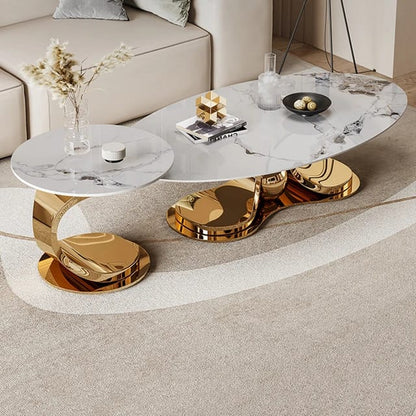 Modern Center Table |Gold