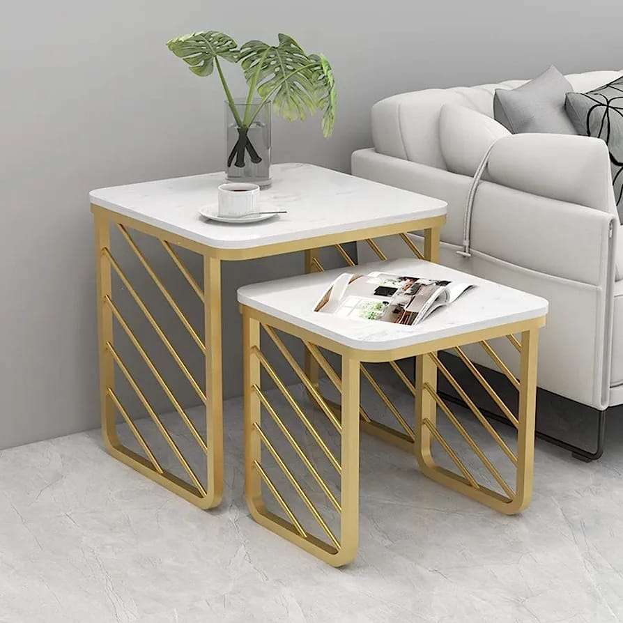 square Nesting table set