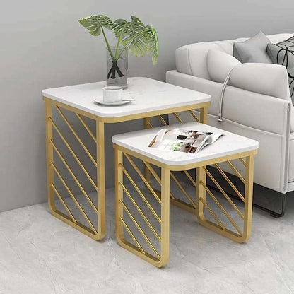 square Nesting table set