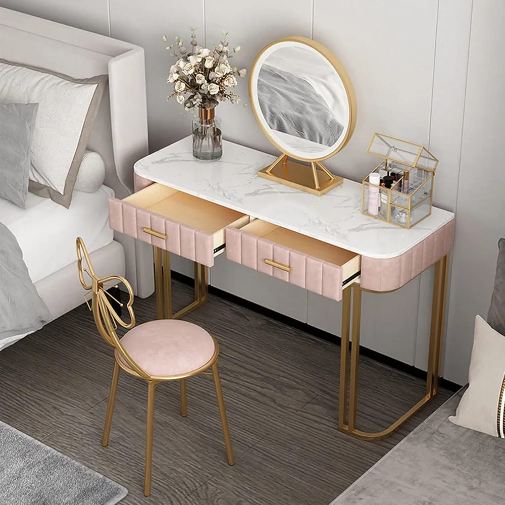 Dressing Table Set With Chair