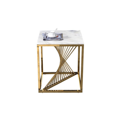 Geometric Design Side Table