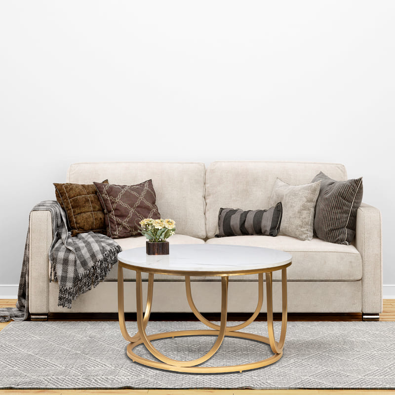 Coffee Table with Marble top