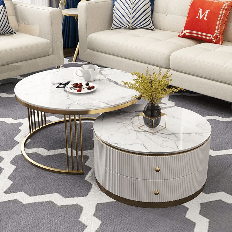 Round Nesting Coffee Table – Easycraft