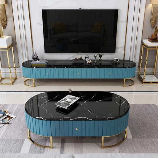 TV Console with center table