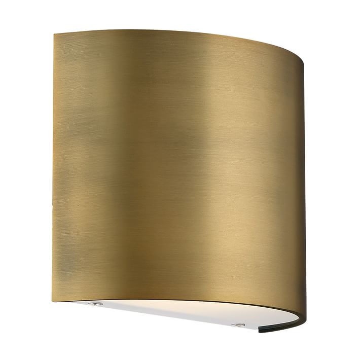 Curved Metal Wall Lights