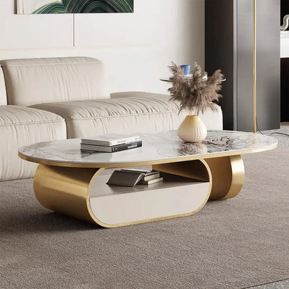 Marble Storage Center Table