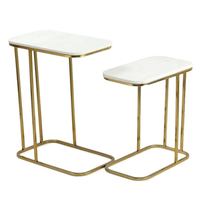 Nesting Table Set Gold