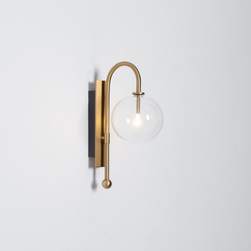 Gold Glass Wall Lamp | LED Wall Light