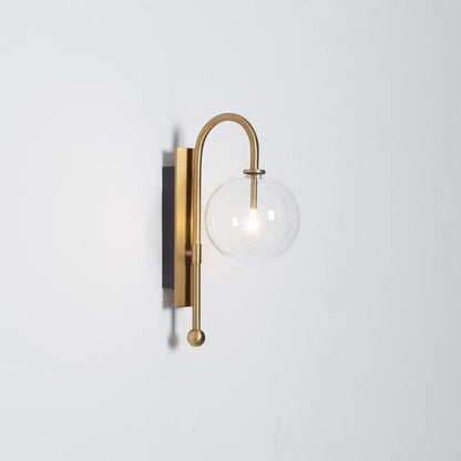 Gold Glass Wall Lamp | LED Wall Light